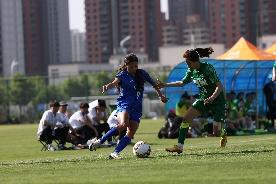 5月1日全国第十五届运动会足球项目女子成年组资格赛西安赛区开赛
