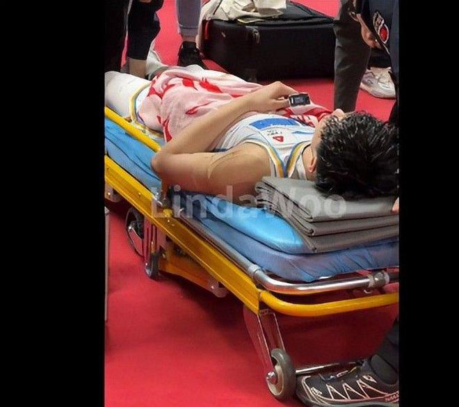 4月29日CBA半决赛北京男篮胜却难庆祝，核心曾凡博腰椎骨折赛季报销