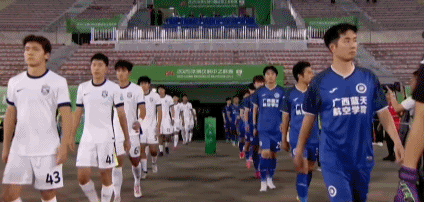 5月2日中国足球乙级联赛预赛第7轮：武汉三镇B队4-0完胜广西蓝航