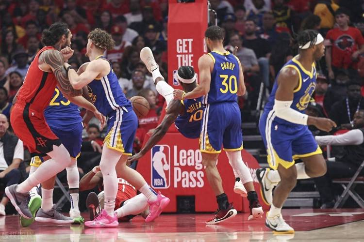 NBA 季后赛西部首轮 G6：火箭胜勇士拖入抢七，球员精彩发挥