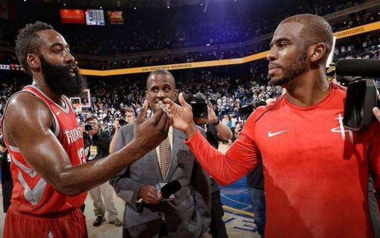 NBA季后赛首轮西部第六场：火箭客场胜勇士 系列赛拖入抢七