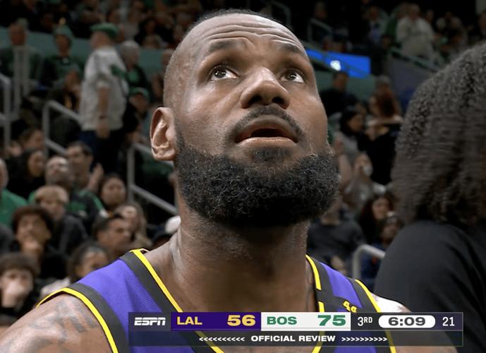 5月3日NBA季后赛：湖人首轮1-4被森林狼淘汰，詹姆斯受伤