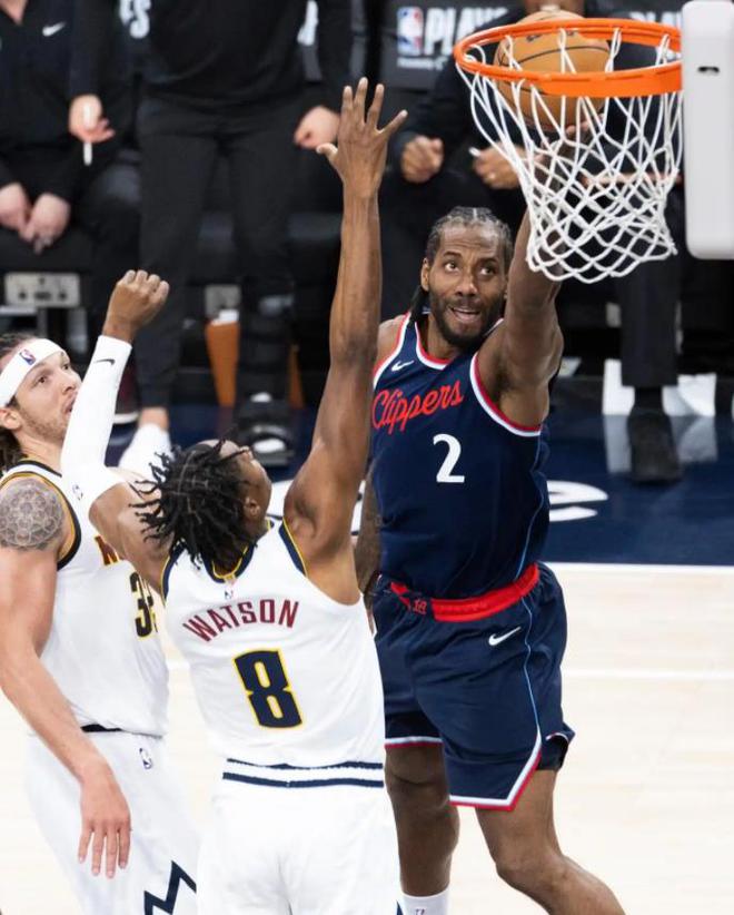 2024-25赛季NBA季后赛首轮快船与掘金抢七大战数据详情
