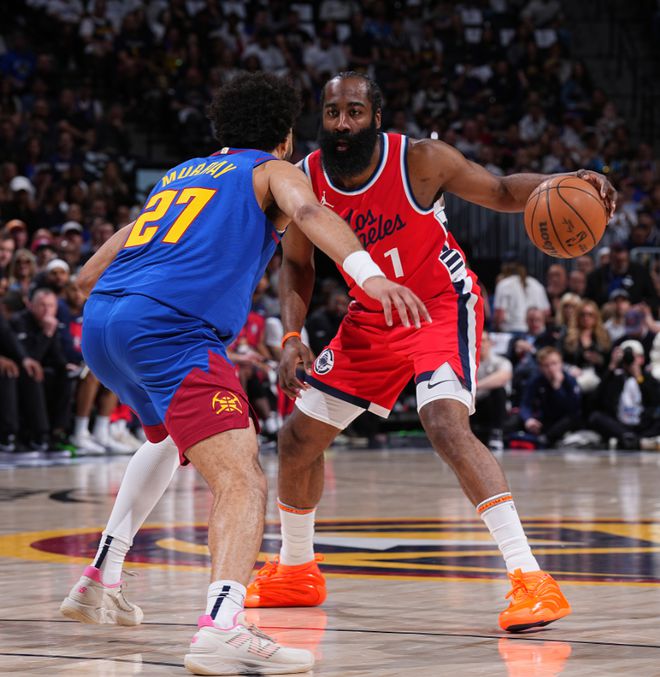 5月4日NBA季后赛第一场抢七：掘金胜快船晋级次轮将战雷霆
