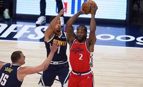 NBA 季后赛首轮 G7 快船 101-120 惜败掘金，伦纳德布朗表现各异成焦点