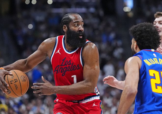 NBA 季后赛首轮 G7 快船 101-120 惜败掘金，伦纳德布朗表现各异成焦点