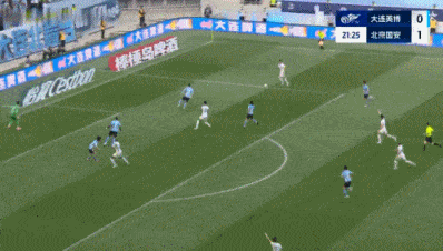 中超第11轮焦点战：北京国安客场2-0胜大连英博 豪取4连胜