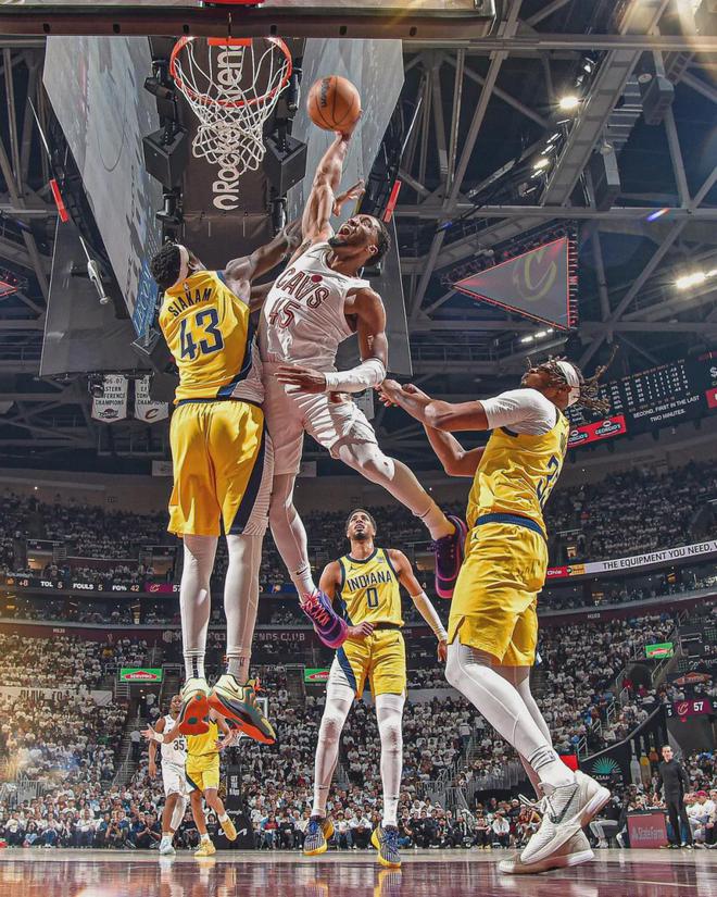 5月7日NBA季后赛东部半决赛G2：骑士主场迎步行者，米切尔率队力求反弹