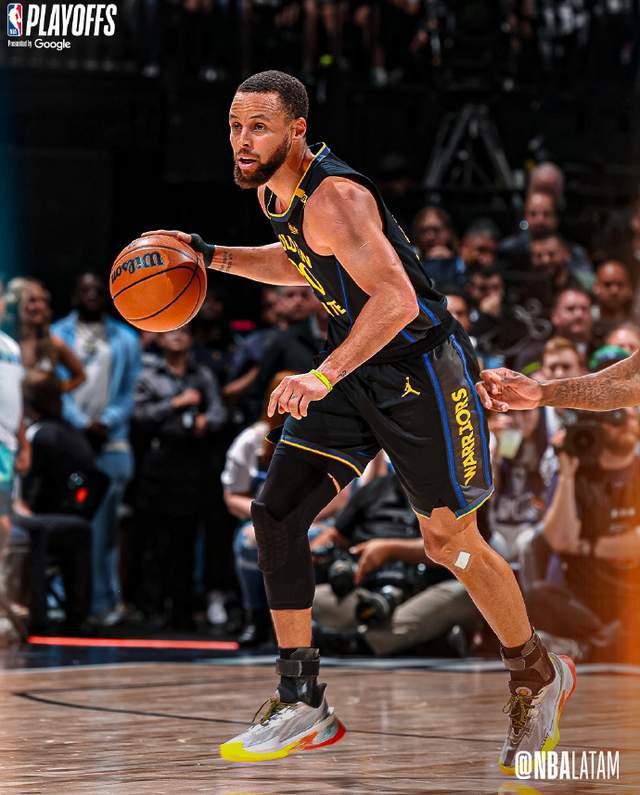 NBA 季后赛西部半决赛 G1：勇士胜森林狼，库里腿筋拉伤伤情成谜