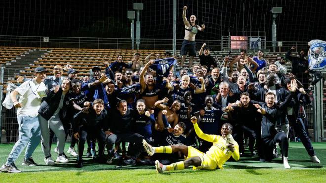 去年11月阿尔诺家族投资巴黎FC，6个月后其提前升入法甲