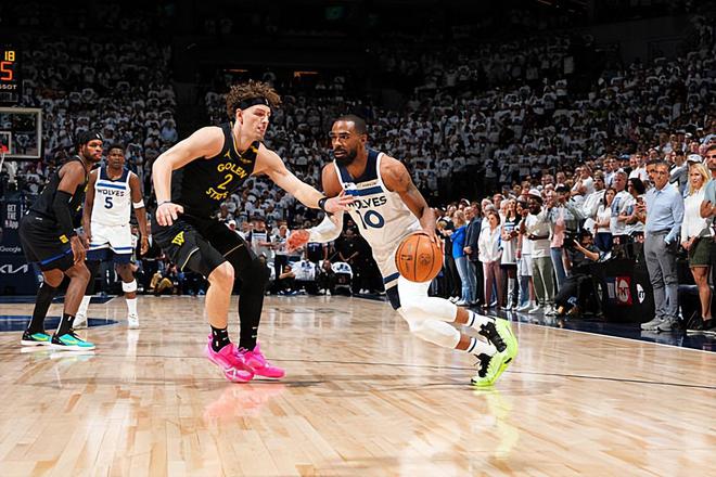 NBA西部半决赛G1：勇士以下克上，森林狼康利表现惨不忍睹