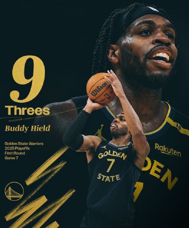 首轮G7三分11中9砍33分，希尔德近两战超神比肩汤普森