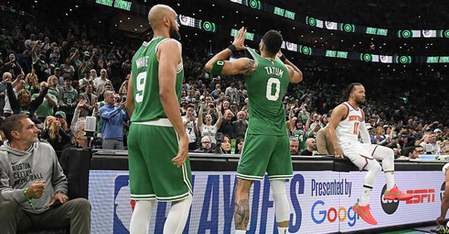北京时间5月8日尼克斯逆转凯尔特人，NBA历史主场0-2落后翻盘情况盘点