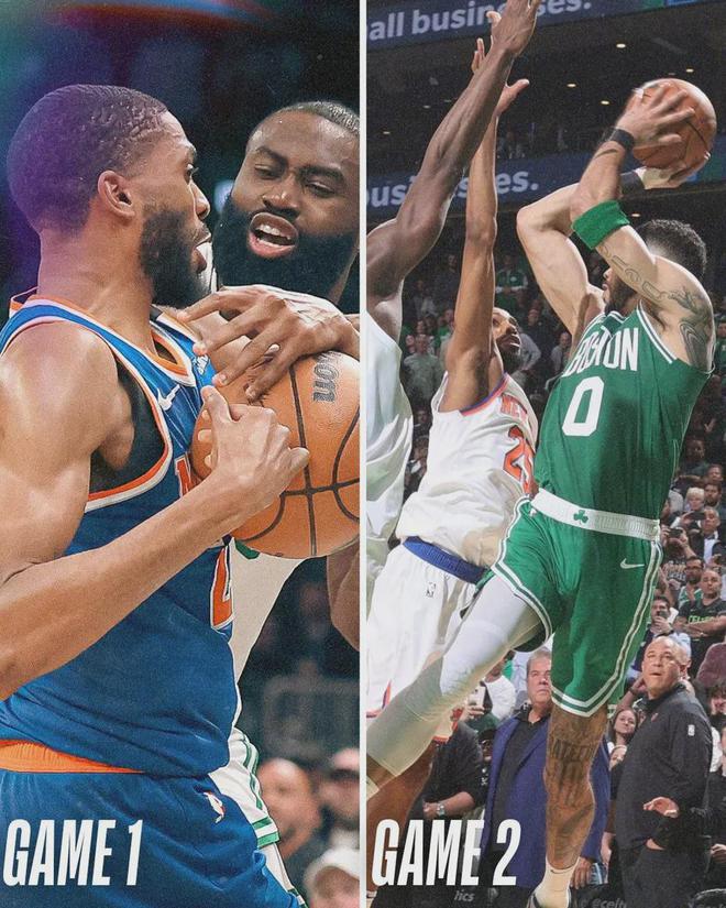 北京时间5月8日上午NBA季后赛东部半决赛G2，尼克斯客场险胜凯尔特人