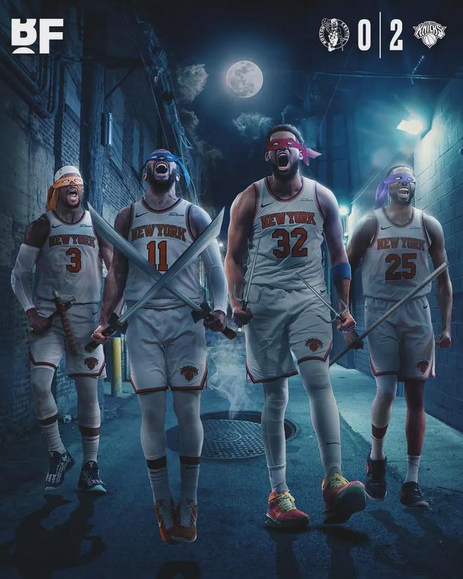 北京时间5月8日上午NBA季后赛东部半决赛G2，尼克斯客场险胜凯尔特人