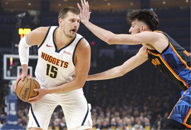 NBA 季后赛西部半决赛 G2：掘金惨败，威少穆雷表现各异