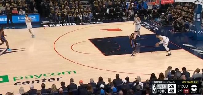 5月8号上午9点30分NBA季后赛西部次轮：掘金与雷霆第2场比赛战况