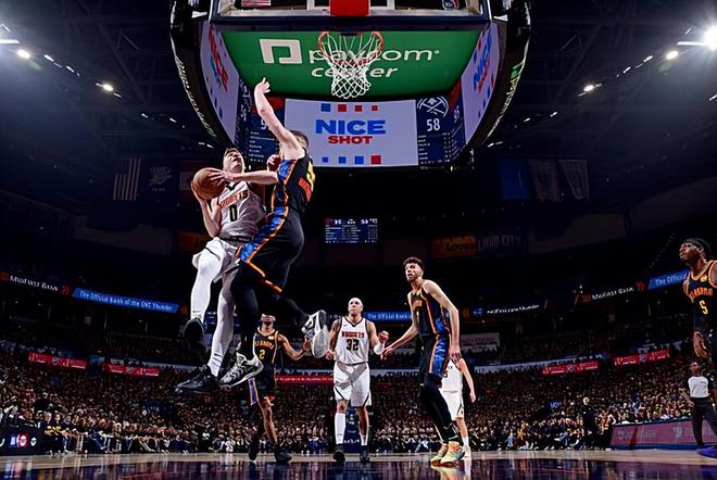 NBA西部半决赛G2：雷霆大破掘金，布劳恩表现惨不忍睹