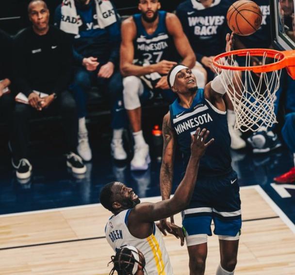 NBA 首轮季后赛西部局势：森林狼与勇士激战，二番战森林狼复仇