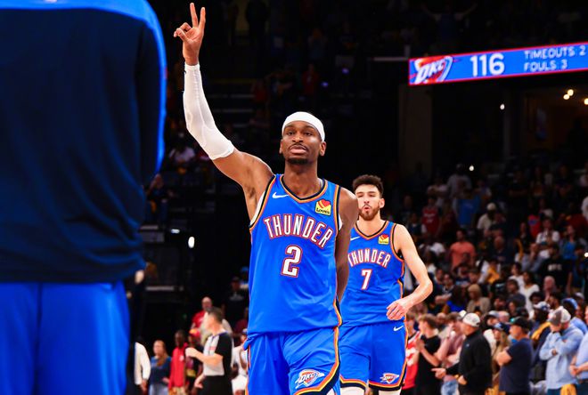 NBA季后赛最新战况：雷霆横扫灰熊晋级 库里里程碑勇士胜火箭